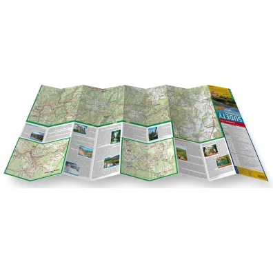 Sudety Zachodnie mapa turystyczna 1:60 000 laminat 2025