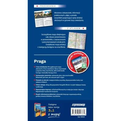 Praga Przewodnik z atlasem 2026