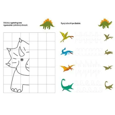 Zagadkowy zawr�t g�owy. Dinozaury
