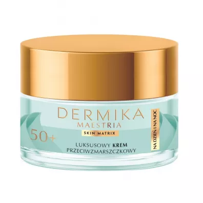 Dermika Maestria luksusowy krem przeciwzmarszczkowy do twarzy 50+ 50 ml