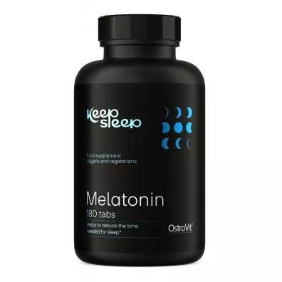 OstroVit Keep Sleep Melatonina suplement diety 180 tab.