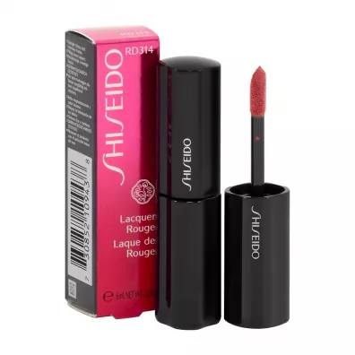 Shiseido Pomadka do ust Lacquer Rouge Rd314 (Deep Coral) 6 ml