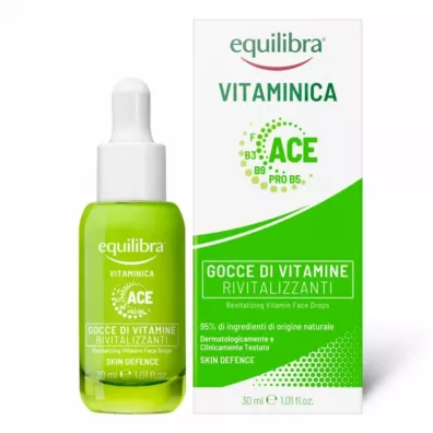 Equilibra Vitaminica Rewitalizujce krople do twarzy 30 ml