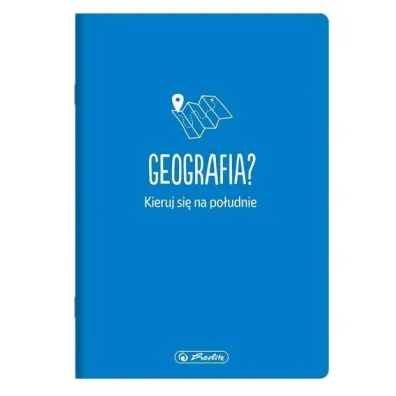 Herlitz Zeszyt A5/60K kratka Geografia