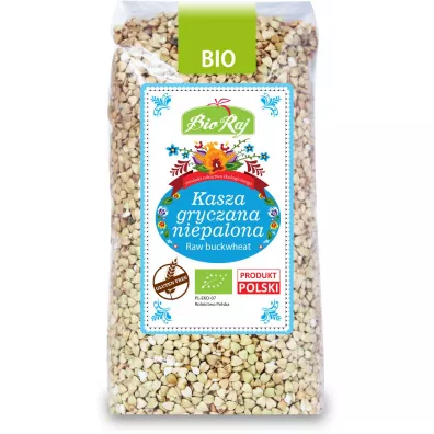 Bio Raj Kasza gryczana niepalona bezglutenowa 400 g Bio