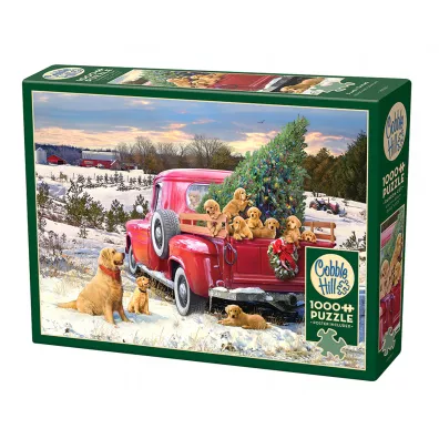 Puzzle 1000 el. Rodzinna wycieczka Cobble Hill