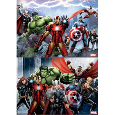 Puzzle 2x100 el. Avengers Educa