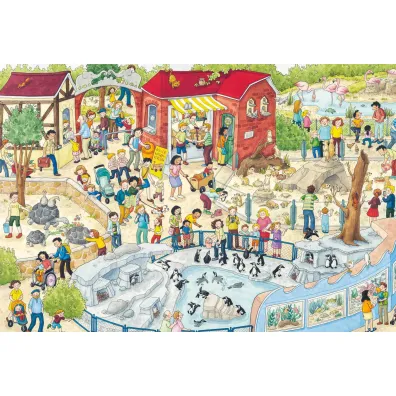Puzzle 3x48 Wycieczka do zoo Schmidt