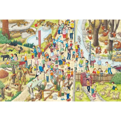Puzzle 3x48 Wycieczka do zoo Schmidt