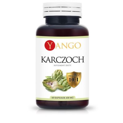 Yango Karczoch - ekstrakt 10:1 Suplement diety 60 kaps.