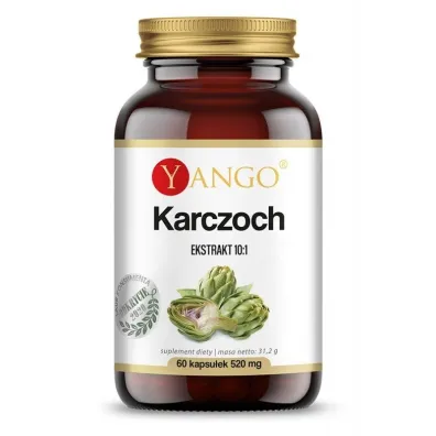 Yango Karczoch - ekstrakt 10:1 Suplement diety 60 kaps.