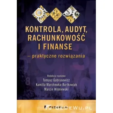 Kontrola, audyt, rachunkowo�� i finanse - praktyczne rozwi�zania - Marcin Wi�niewski, Tomasz Gabrusewicz, Kamilla Marchewka-Bartkowiak