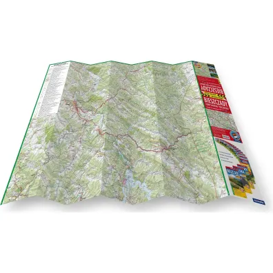 Bieszczady i G�ry Sanocko-Turcza�skie mapa turystyczna 1: 65 000 foliowana 2024