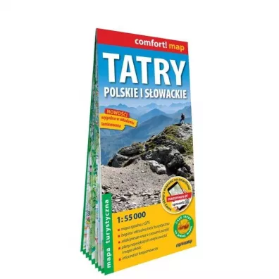 Comfort!map Tatry polskie i sowackie 1:55 000