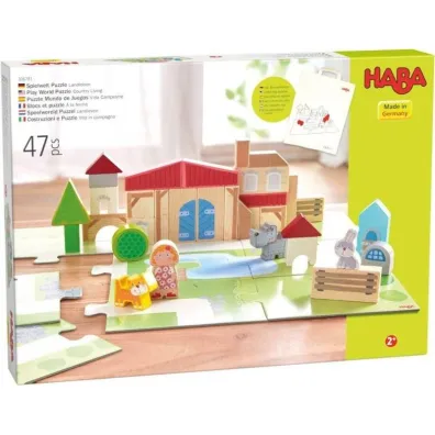 Puzzle Play World �ycie na wsi Haba