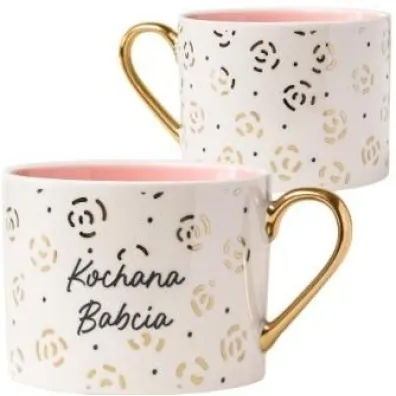 Be-Happy Gifts Kubek prezentowy Kochana Babcia