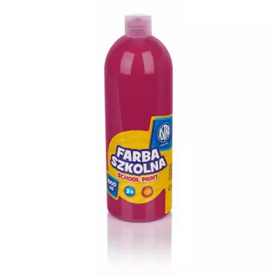 Astra Farba szkolna 1000 ml rowa