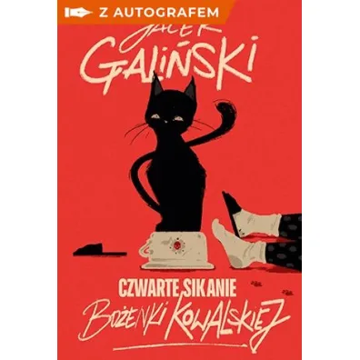 Czwarte sikanie Bo�enki Kowalskiej - ksi��ka z autografem - Jacek Gali�ski