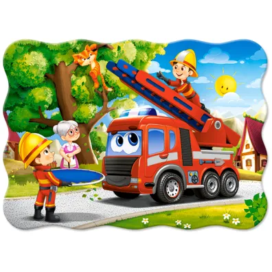 Puzzle 30 el. Firefighters to the Rescue Castorland