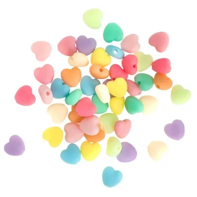 Dalprint dpCraft Koraliki akrylowe macaron hearts