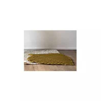 Toddlekind Mata do zabawy z baweny organicznej w ksztacie licia Leaf Mat Sand Castle