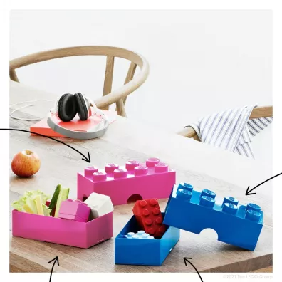 Lunchbox klocek LEGO