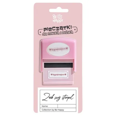 Be-Happy Gifts Piecz�tka z napisem - Najpi�kniejsza