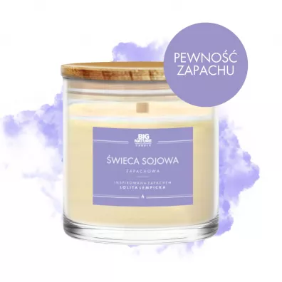 Big Nature �wieca sojowa inspiracja zapachowa Lolita Lempicka 150 g