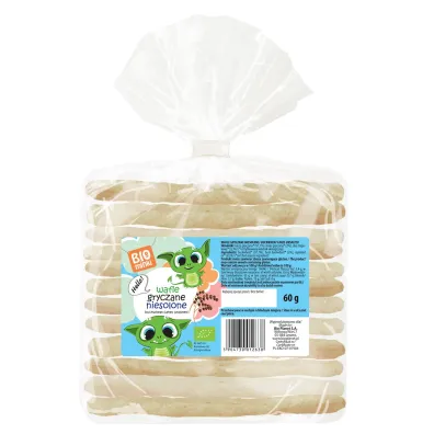 Biominki Wafle gryczane niesolone 60 g Bio