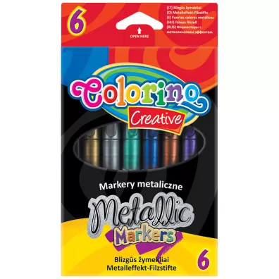 Patio Markery metalizowane 6 szt.