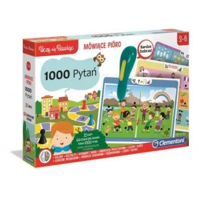 M�wi�ce Pi�ro. 1000 pyta� Clementoni