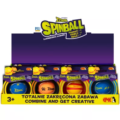 Spinball. Zakrcona zabawa ta z czerwonym (Swirl) Epee