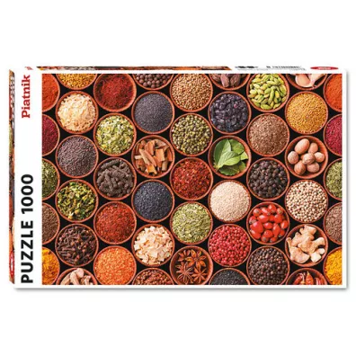 Puzzle 1000 el. Zioa i przyprawy Piatnik