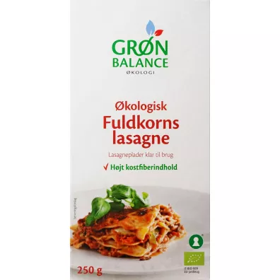 Gron Balance Makaron semolinowy pe�noziarnisty lasagne 250 g Bio