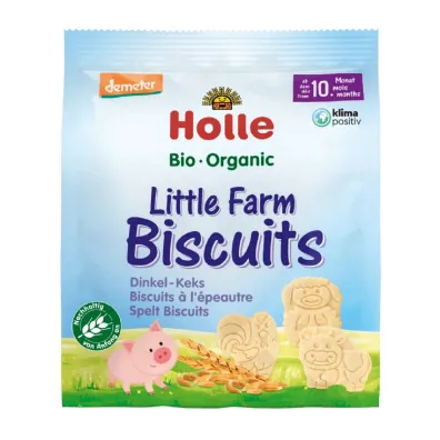 Holle Ciasteczka Ma�a Farma od 10 miesi�ca Demeter 100 g Bio