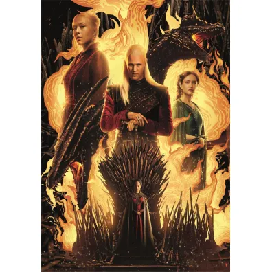 Puzzle 500 el. Compact House of The Dragon Clementoni