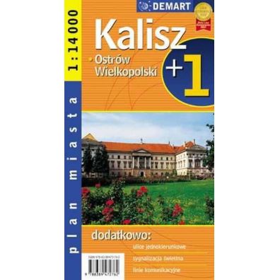 Kalisz plus 1 plan miasta