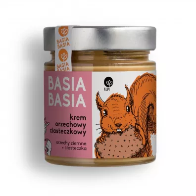 Basia Basia Krem orzechowy ciasteczkowy 210 g