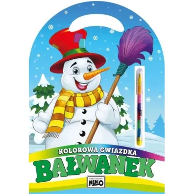 Ba�wanek. Kolorowa gwiazdka