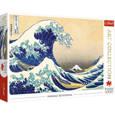 Puzzle 1000 el. Art Collection. Wielka fala w Kanagawie Trefl