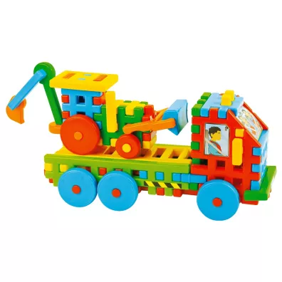 Klocki konstrukcyjne wafle Ci�ar�wka z Kopark� CZAKO 025951