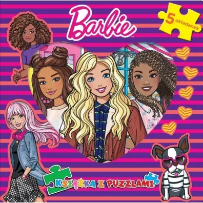 Barbie Ksi��ka z puzzlami
