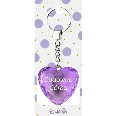Be-Happy Gifts Brelok prezentowy Cudowna C�rka