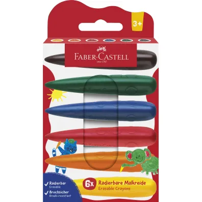 Faber-Castell Kredki �wiecowe dla najm�odszych 6 kol.