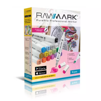 Rawmark Promarkery alkoholowe purePRO Grey Tones 16 szt.