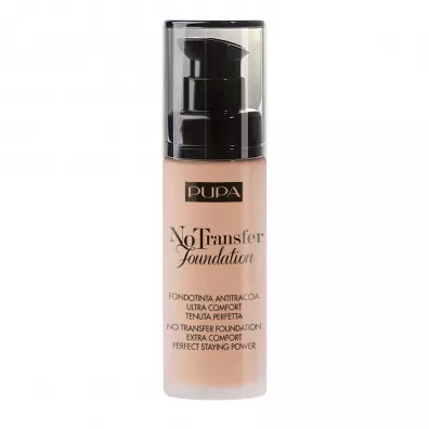 Pupa No Transfer Foundation SPF15 podkad nawilajcy 02 Light Beige 30 ml
