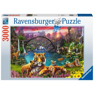 Puzzle 3000 el. Dzika natura z kwiatami Ravensburger