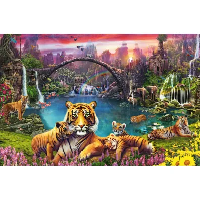 Puzzle 3000 el. Dzika natura z kwiatami Ravensburger