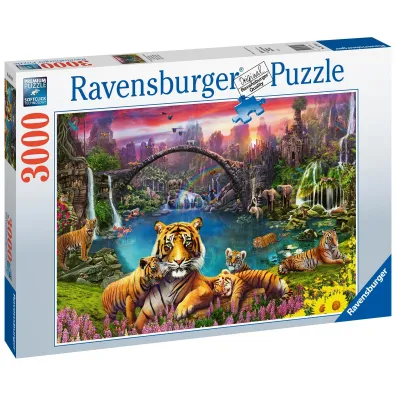 Puzzle 3000 el. Dzika natura z kwiatami Ravensburger