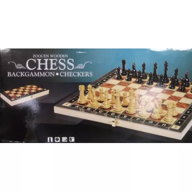 Gra szachy 3w1 Macyszyn Toys